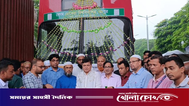 বেরোবির পরিবহনপুলে যুক্ত হলো বিআরটিসির ৭টি বাস