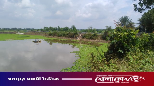 নবীনগরে অবৈধভাবে বালু উত্তোলন ও পুকুর ভরাট, ২ জনের বিরুদ্ধে মামলা