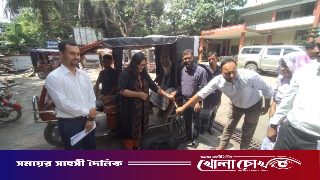 ভিক্ষুক পুনর্বাসনে ফরিদপুরে ব্যতিক্রমী উদ্যোগ