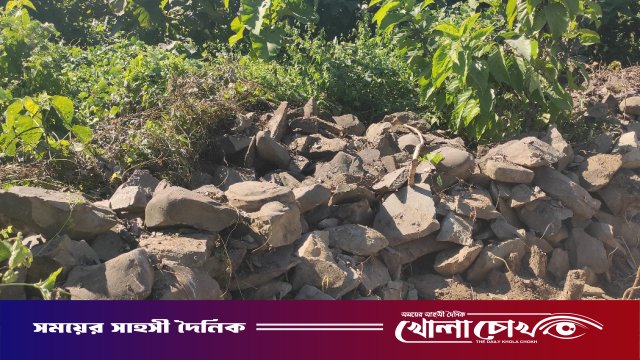 রোয়াংছড়িতে ১৬ হাজার ঘনফুটের বেশি জব্দকৃত পাথর নিলামে বিক্রি