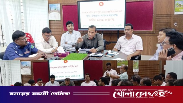 নওগাঁর আত্রাইয়ে দুর্গাপূজা উপলক্ষে আইনশৃঙ্খলা ও প্রস্তুতি সভা