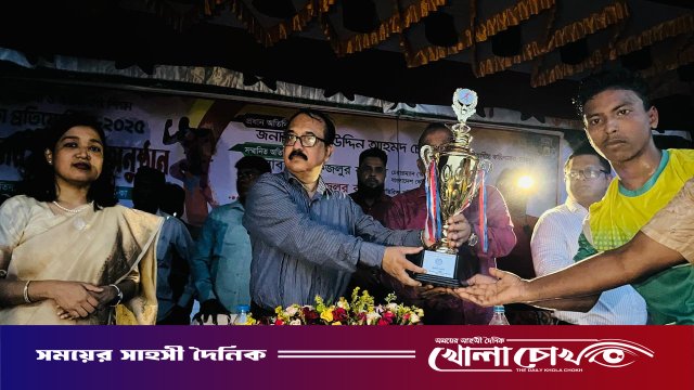 সদরপুরে ক্রীড়া প্রতিযোগিতার ফাইনাল খেলা ও পুরস্কার বিতরণ