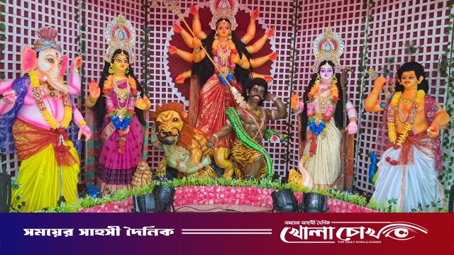 রুমায় শারদীয় দুর্গোৎসব উদযাপনে ব্যাপক প্রস্তুতি