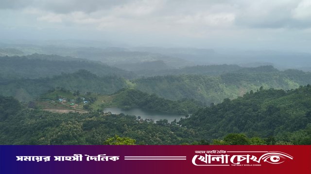 রুমায় পর্যটন স্পট কেওক্রাডং পর্যটকদের জন্য উন্মুক্ত করা হয়েছে