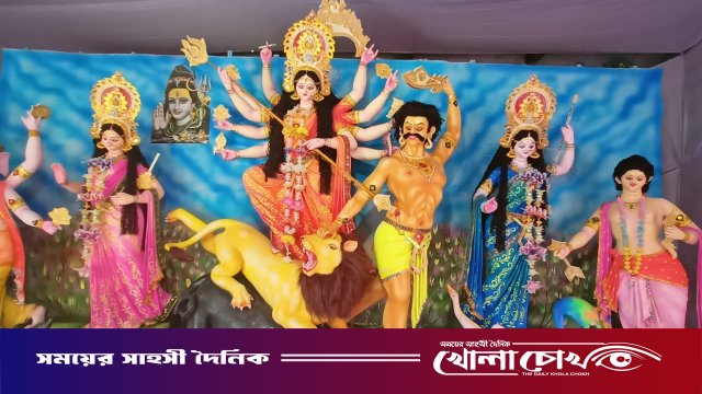 মাগুরায়-৬২১টি পূজা মণ্ডপে শারদীয় দুর্গোৎসব শুরু হয়েছে