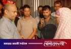 ভ্যান শ্রমিক নেতার পরিবারের পাশে ব্যারিস্টার কাজী রহমান মানিক