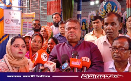 পার্শ্ববর্তী দেশ থেকে শারদীয় দুর্গাপূজায় অস্থিতিশীলতা সৃষ্টির চেষ্টায় চলছে: মীর সরফত আলী সপু