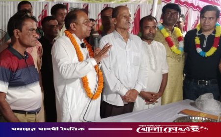 আলফাডাঙ্গায় দুর্গোৎসব: ৪৩ পূজা মণ্ডপে গেলেন বিএনপি নেতা খন্দকার নাসিরুল ইসলাম