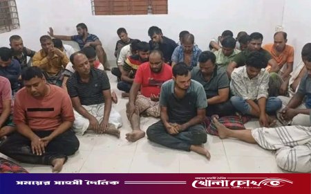 আশুলিয়ায় জুয়ার আসরে অভিযান, ৯ লক্ষাধিক টাকা-সরঞ্জামসহ ৯ জন আটক