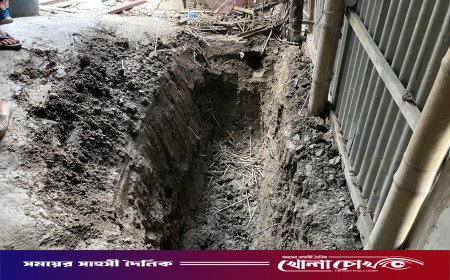 স্ত্রী ও শাশুড়ির হাতে স্বামীকে হত্যার চেষ্টা, বারান্দায় ছিল খোঁড়া কবর