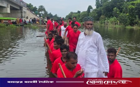 বৈঠার ঝড়ে কাঁপলো শিবরামপুর, শিরোপা জিতলো 'রাঢ়িখাল এক্সপ্রেস-২'