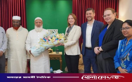আমীরে জামায়াতের সঙ্গে অস্ট্রেলিয়ান হাইকমিশনারের সৌজন্য সাক্ষাৎ