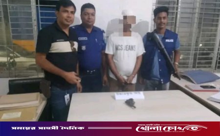 আশুলিয়ায় অস্ত্রসহ এক আসামি গ্রেফতার