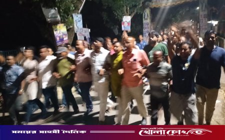 ফরিদপুর-১ আসনে খন্দকার নাসিরুল ইসলামের মনোনয়ন চূড়ান্তে আলফাডাঙ্গায় আনন্দ মিছিল