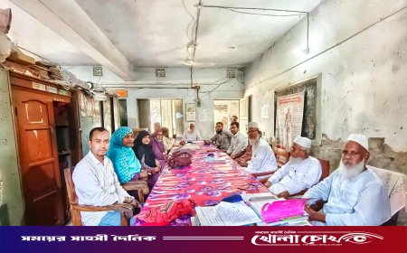 আগৈলঝাড়ায় গৈলা দাখিল মাদ্রাসায় শিক্ষকদের পূর্ণদিবস কর্মবিরতি পালিত