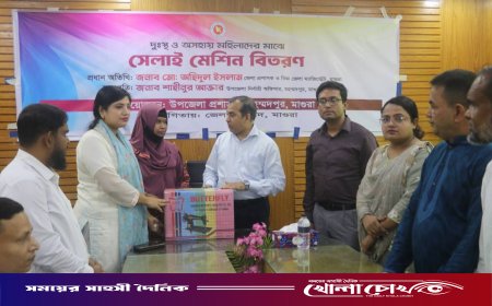 মাগুরায় জেলা প্রশাসকের বিভিন্ন দপ্তর পরিদর্শন ও উন্নয়নমূলক কর্মকাণ্ডে অংশগ্রহণ