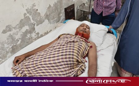 পিরোজপুরে জামায়াতে ইসলামী নেতাকে কুপিয়ে জখম