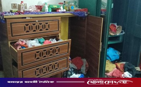 আগৈলঝাড়ায় সুপ্রিম কোর্টের আইনজীবীর বাসায় দুঃসাহসিক চুরি, নগদ টাকা ও স্বর্ণালঙ্কারসহ গুরুত্বপূর্ণ দলিল লুট