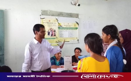 পিরোজপুরে টাইফয়েড টিকা কার্যক্রম অব্যাহত : সাড়ে ৩ লাখ টিকা দেওয়ার টার্গেট