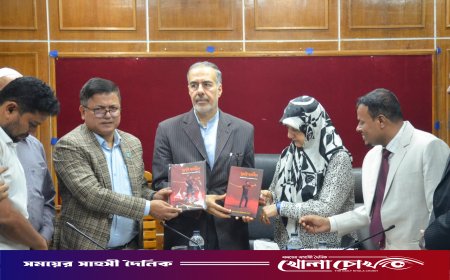 বেরোবি উপাচার্যের সাথে ইরানের রাষ্ট্রদূতের সৌজন্য সাক্ষাৎ অনুষ্ঠিত