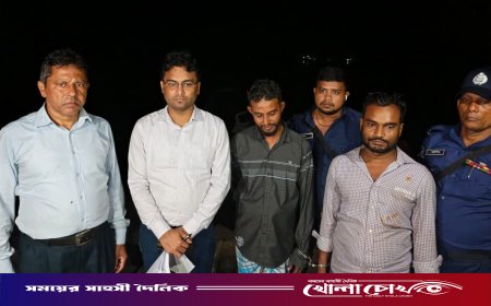 ভাণ্ডারিয়ায় মা ইলিশ সংরক্ষণ অভিযানে দুই জেলে আটক