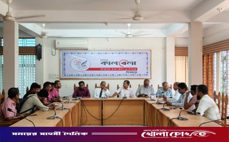 পিরোজপুরে দৈনিক কালবেলা-র প্রতিষ্ঠাবার্ষিকী উদযাপন