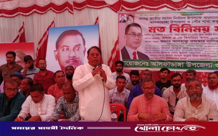 ভোটের লড়াই হবে জনগণের লড়াই, তারেক রহমানের নেতৃত্বেই দেশে ফিরবে গণতন্ত্র - খন্দকার নাসিরুল ইসলাম