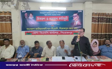 পিরোজপুরে বিএনপির সদস্য সংগ্রহ ও নবায়ন কর্মসূচি অনুষ্ঠিত