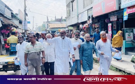 নওগাঁ রাণীনগরে বিএনপির ‘রাষ্ট্র কাঠামো মেরামতের’ ৩১ দফা লিফলেট বিতরণ