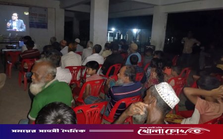 পিরোজপুরে তারেক রহমানের সাক্ষাৎকারের উন্মুক্ত গণপ্রদর্শনী