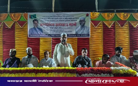 পিরোজপুরে জাকের পার্টির সাংগঠনিক জনসভা অনুষ্ঠিত