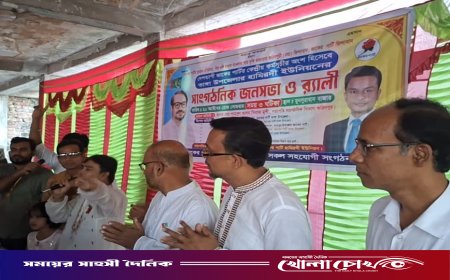 ভাঙ্গায় জাকের পার্টির বর্ণাঢ্য শোভাযাত্রা ও সাংগঠনিক জনসভা অনুষ্ঠিত