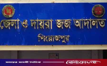 স্ত্রী হত্যার দায়ে পিরোজপুরে স্বামীর যাবজ্জীবন সশ্রম কারাদন্ড