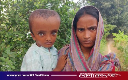 যে কাঁধে থাকার কথা আদরের চুম্বন, সে কাঁধেই এখন অসুস্থ সন্তানের দুঃসহ ভার