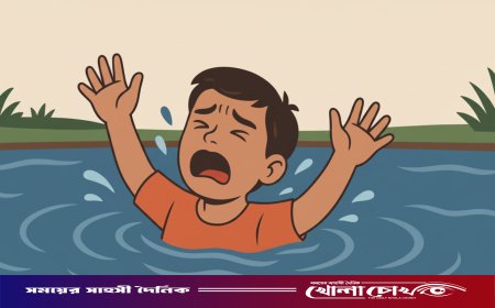 ফরিদপুরের সদরপুরে পানিতে ডুবে শিশুর মর্মান্তিক মৃত্যু