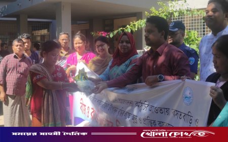 রোয়াংছড়িতে ৩১০ প্রান্তিক কৃষক পেলেন বিনামূল্যে বীজ ও সার