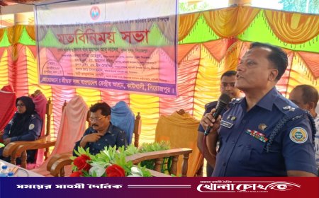 দুর্গাপ্রসন্ন পরমহংস দেবের আবির্ভাব উৎসবকে ঘিরে কাউখালীতে প্রস্তুতিমূলক সভা