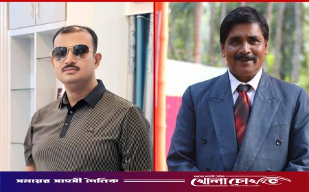 বোয়ালমারী বিএনপির সভাপতি এডভোকেট সিরাজুল ইসলাম, সাধারণ সম্পাদক সঞ্জয় সাহা