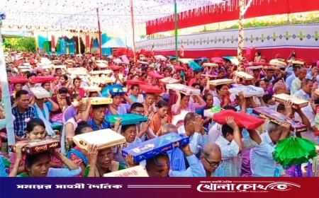 কাপ্তাইয়ে ওয়াগ্গা দোলইন্যা পাড়া রত্নমুনি বৌদ্ধ বিহারে কঠিন চীবর দান উৎসব সম্পন্ন