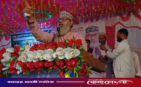 তরুণ যুবকদের কর্মসংস্থান সৃষ্টির লক্ষ্যে সৎ ও যোগ্য নেতৃত্ব নির্বাচিত করতে হবে - মাসুদ সাঈদী