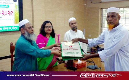 ফরিদপুরে নাবী পাটবীজ উৎপাদনকারী চাষীদের দিনব্যাপী প্রশিক্ষণ অনুষ্ঠিত