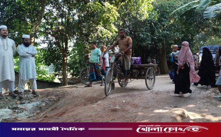 সালথায় জামায়াতে ইসলামী’র উদ্যোগে প্রধান সড়ক সংস্কার, সুগম হলো জনগণের চলাচল