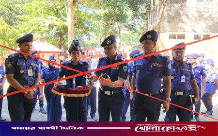 আসন্ন জাতীয় নির্বাচন সুষ্ঠুভাবে সম্পন্নে দেড় লক্ষ পুলিশ সদস্য প্রস্তুত - ডিআইজি আহসান হাবীব পলাশ