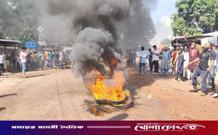 বোয়ালমারীতে বিএনপির  কমিটিতে পদ বঞ্চিততে সড়ক অবরোধ বিক্ষোভ