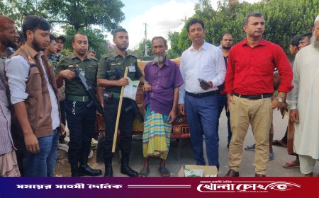 নগরকান্দায় অভিযান চালিয়ে নকল সার জব্দ, চালককে ৫ হাজার টাকা জরিমানা