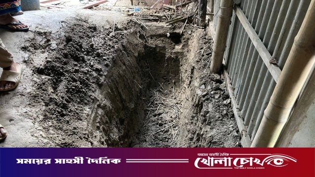 স্ত্রী ও শাশুড়ির হাতে স্বামীকে হত্যার চেষ্টা, বারান্দায় ছিল খোঁড়া কবর
