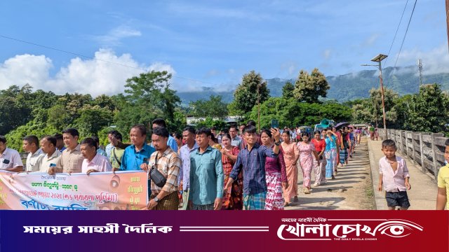 বান্দরবানের থানচিতে মারমা সম্প্রদায়ের ‘রাথাঃ পোওয়ে’ ও প্রবারণা উৎসব উদযাপিত