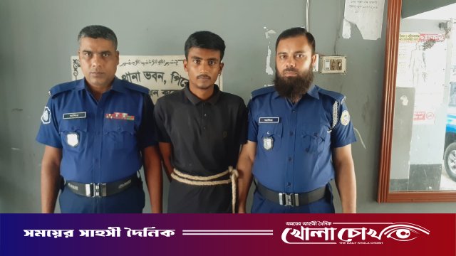 কাউখালীতে ৫০০ গ্রাম গাঁজাসহ এক চিহ্নিত মাদক ব্যবসায়ী গ্রেফতার