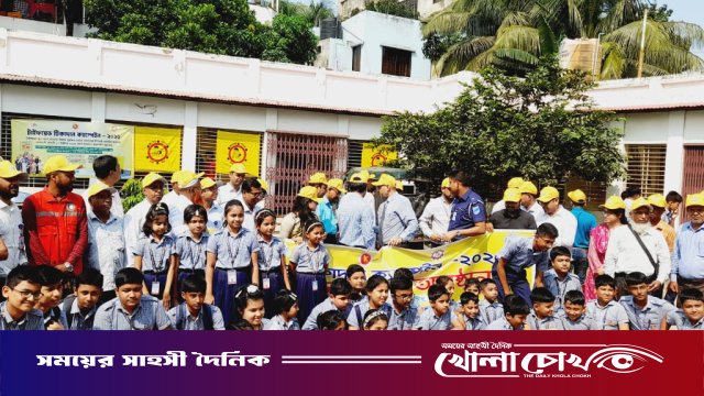 ফরিদপুরে মাসব্যাপী টাইফয়েড টিকাদান ক্যাম্পেইনের উদ্বোধন