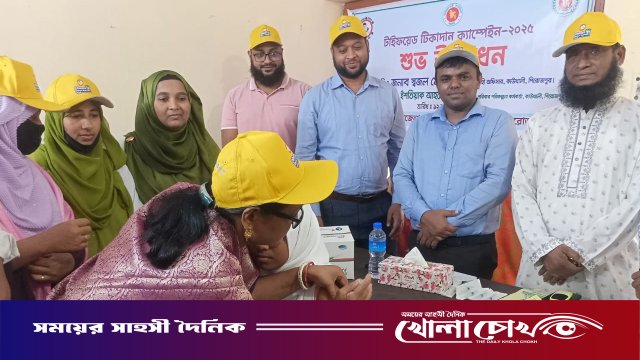 কাউখালীতে টাইফয়েড টিকাদান ক্যাম্পেইন উদ্বোধন অনুষ্ঠিত